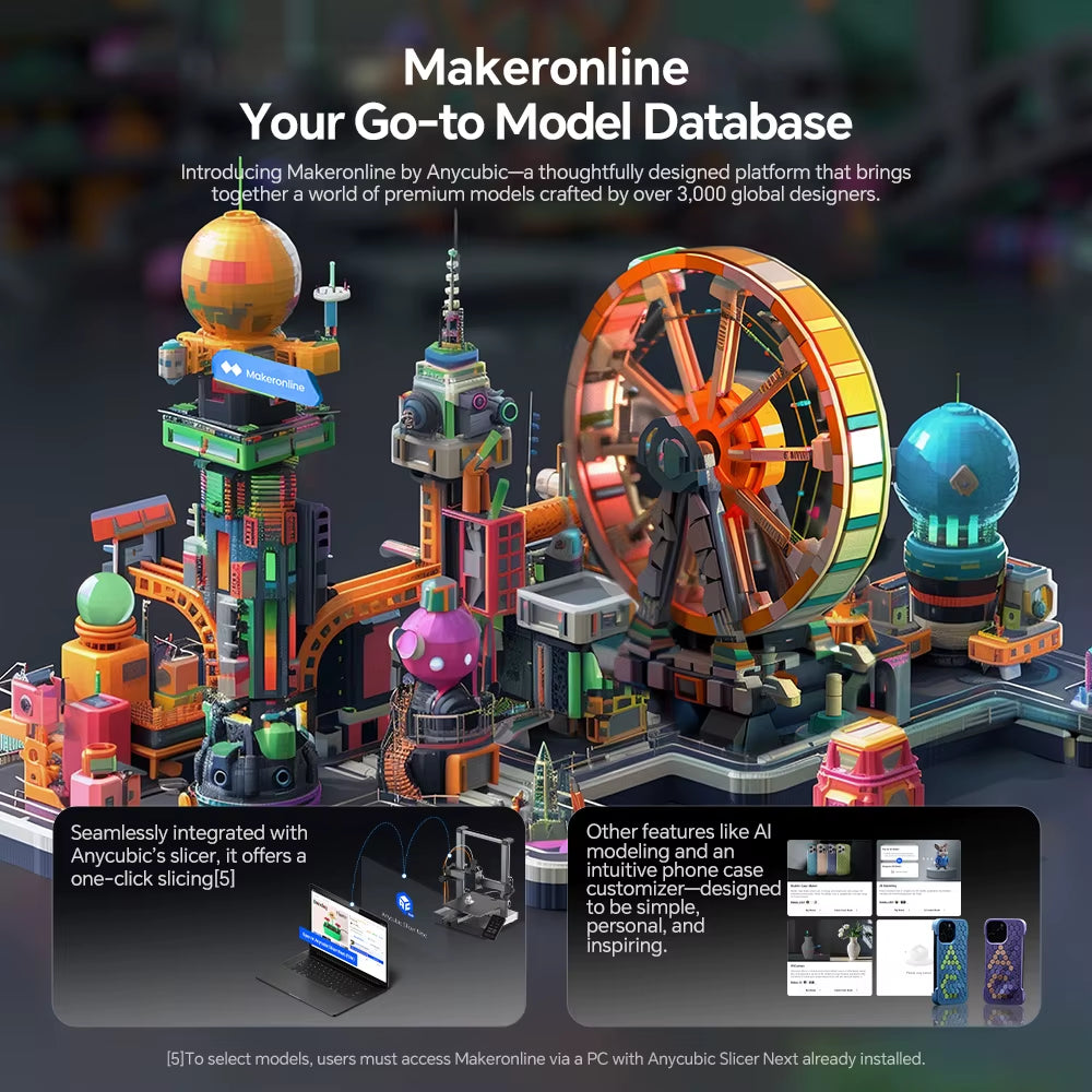 Kobra 3 V2 600Mm/S Fast Printing 3D Printer 8 Colors ACE Pro Filament Auto Drying  APP Control 3D Printer