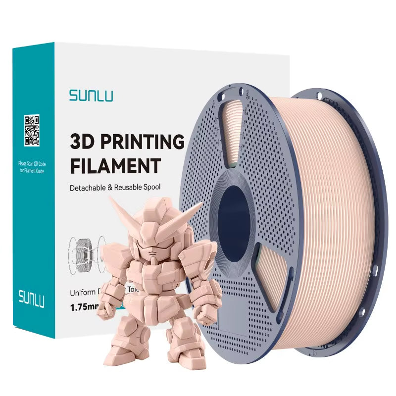 1KG PLA plus 2.0 3D Printer Filament 1.75Mm 1000G Spool (2.2Lbs) Neatly Arranged No Knot Filament Fit Most FDM Printer