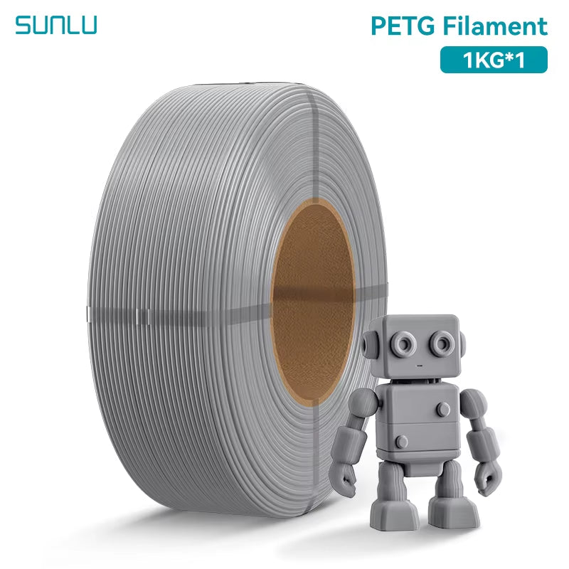 1KG PLA/PETG/PLA plus Filament 1.75Mm 1KG without Tray 3D Printer Filament for 3D Printer& 3D Pen，Refll Filament