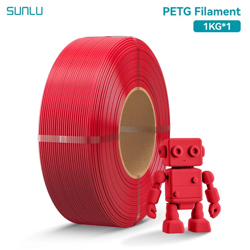 1KG PLA/PETG/PLA plus Filament 1.75Mm 1KG without Tray 3D Printer Filament for 3D Printer& 3D Pen，Refll Filament