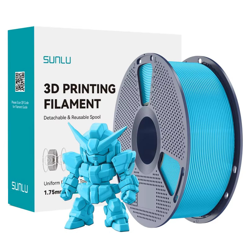1KG PLA plus 2.0 3D Printer Filament 1.75Mm 1000G Spool (2.2Lbs) Neatly Arranged No Knot Filament Fit Most FDM Printer