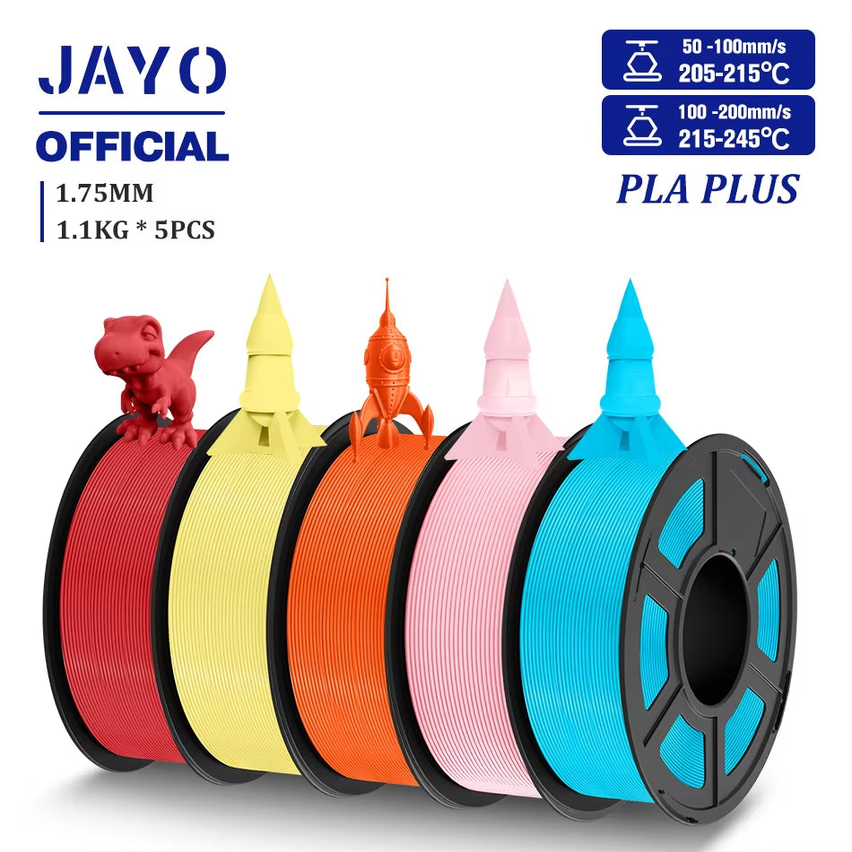 PLA plus 1.75Mm PLA+ 3D Printer Filament Neatly Wound 3D Filament PLA for FDM 3D Printer Macarone Color Materials