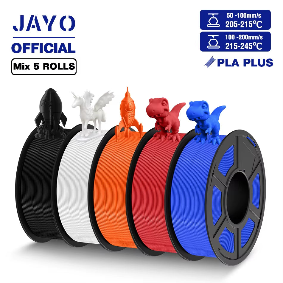 PLA plus 1.75Mm PLA+ 3D Printer Filament Neatly Wound 3D Filament PLA for FDM 3D Printer Macarone Color Materials