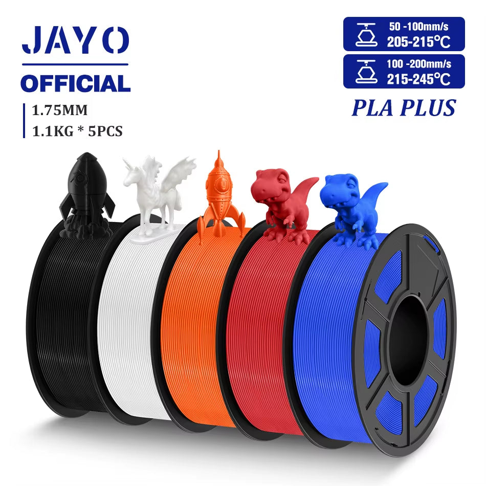 PLA plus 1.75Mm PLA+ 3D Printer Filament Neatly Wound 3D Filament PLA for FDM 3D Printer Macarone Color Materials