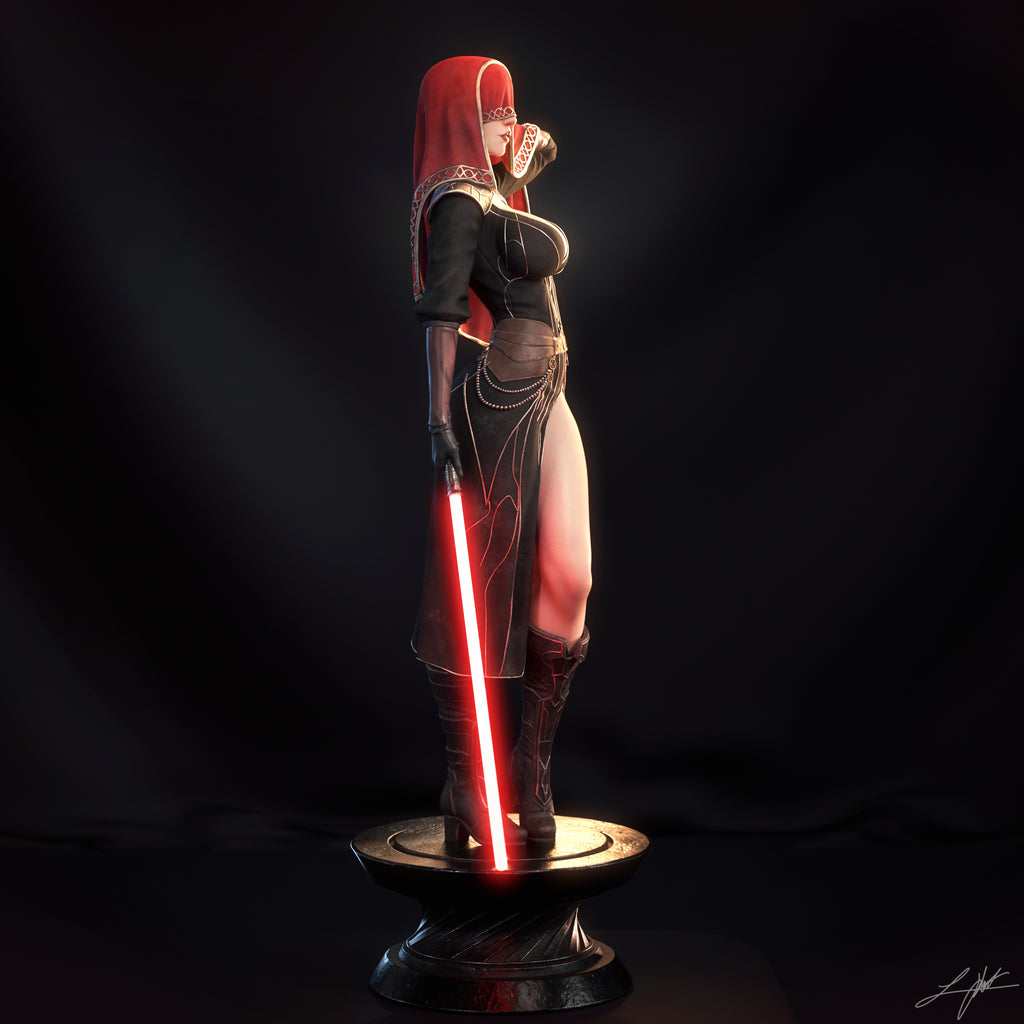 Visas Marr Figur !!!BEMALT!!! -Fan Art-3D Druck- Maßstab 1:6