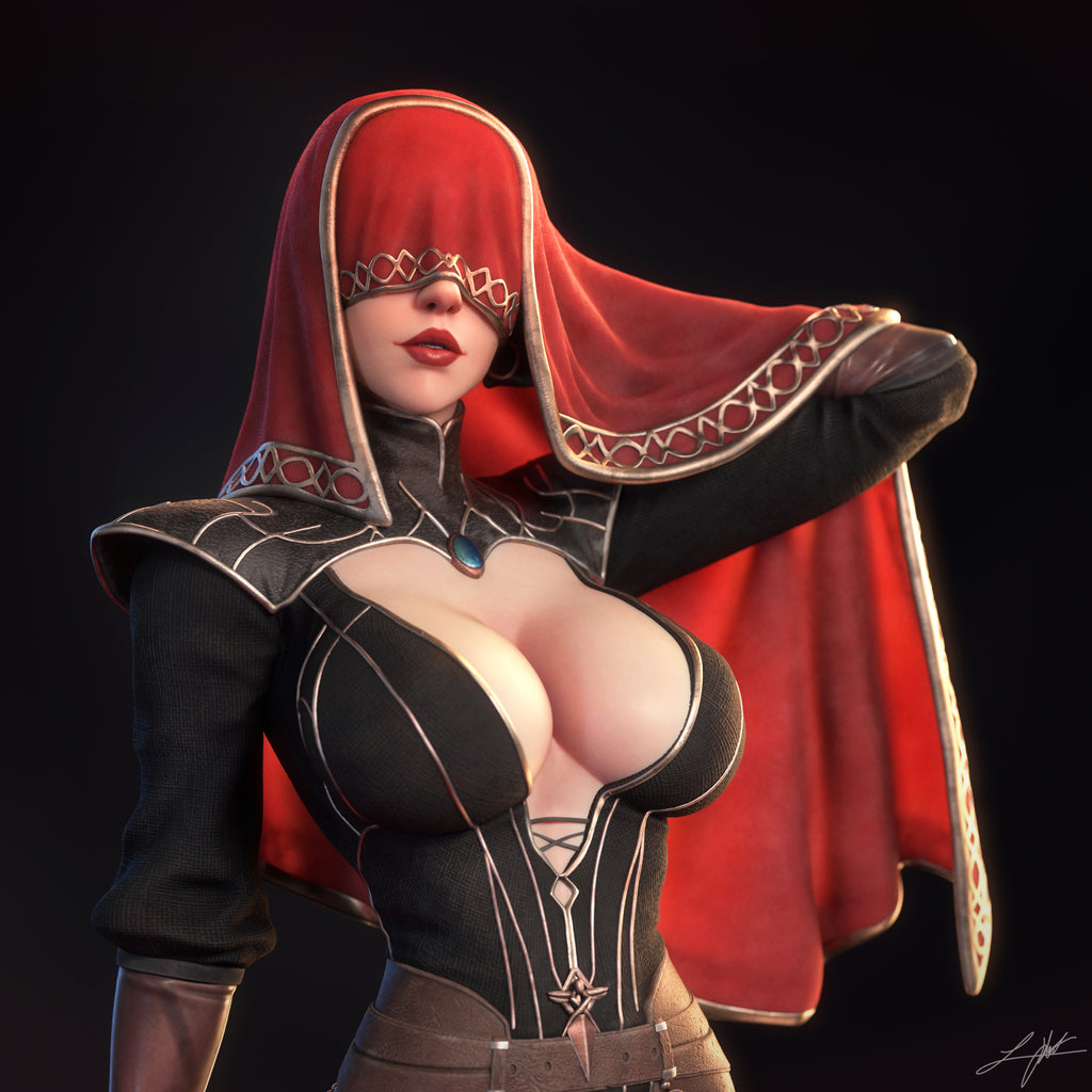 Visas Marr Figur !!!BEMALT!!! -Fan Art-3D Druck- Maßstab 1:6