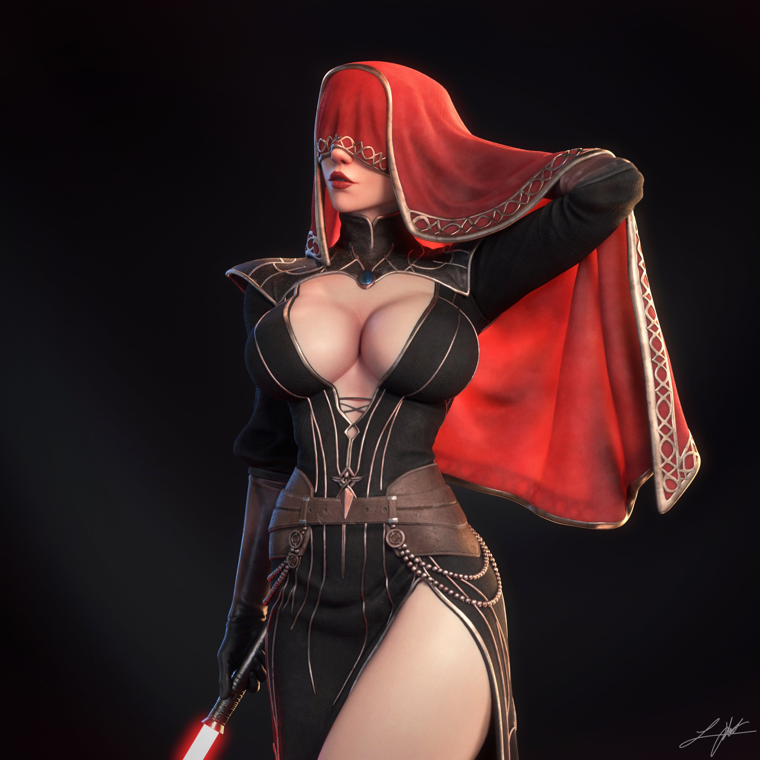 Visas Marr Figur !!!BEMALT!!! -Fan Art-3D Druck- Maßstab 1:6