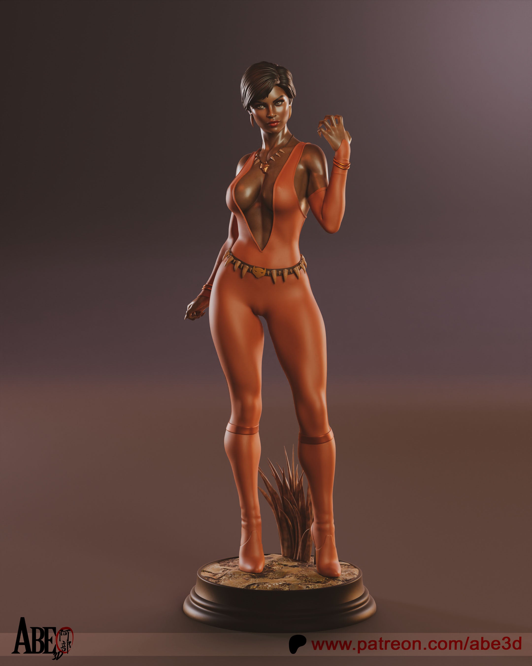 Vixen Figur !!!BEMALT!!! -Fan Art-3D Druck- Maßstab 1:6