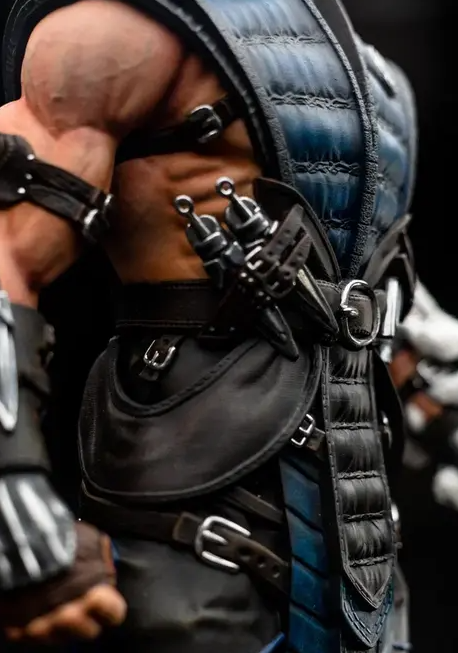 Sub Zero Mortal Kombat Figur Fan Art-3D Druck- Maßstab 1:6