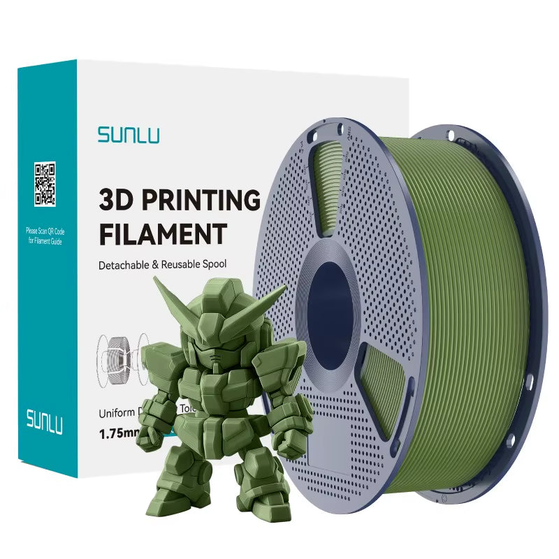 1KG PLA plus 2.0 3D Printer Filament 1.75Mm 1000G Spool (2.2Lbs) Neatly Arranged No Knot Filament Fit Most FDM Printer