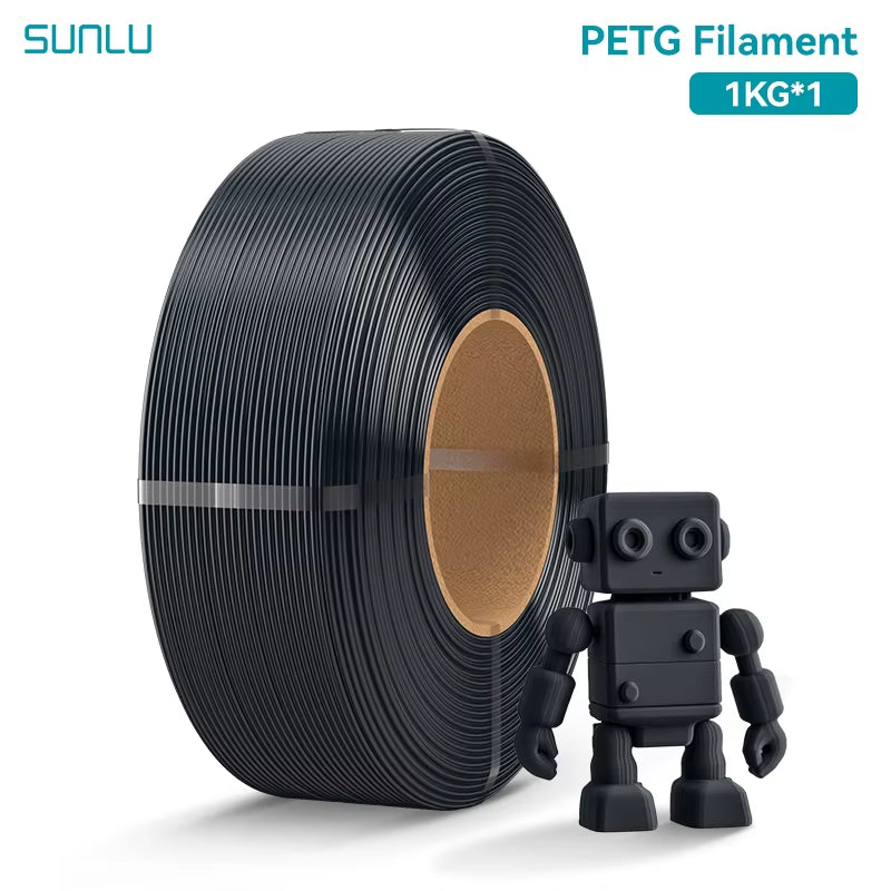 1KG PLA/PETG/PLA plus Filament 1.75Mm 1KG without Tray 3D Printer Filament for 3D Printer& 3D Pen，Refll Filament