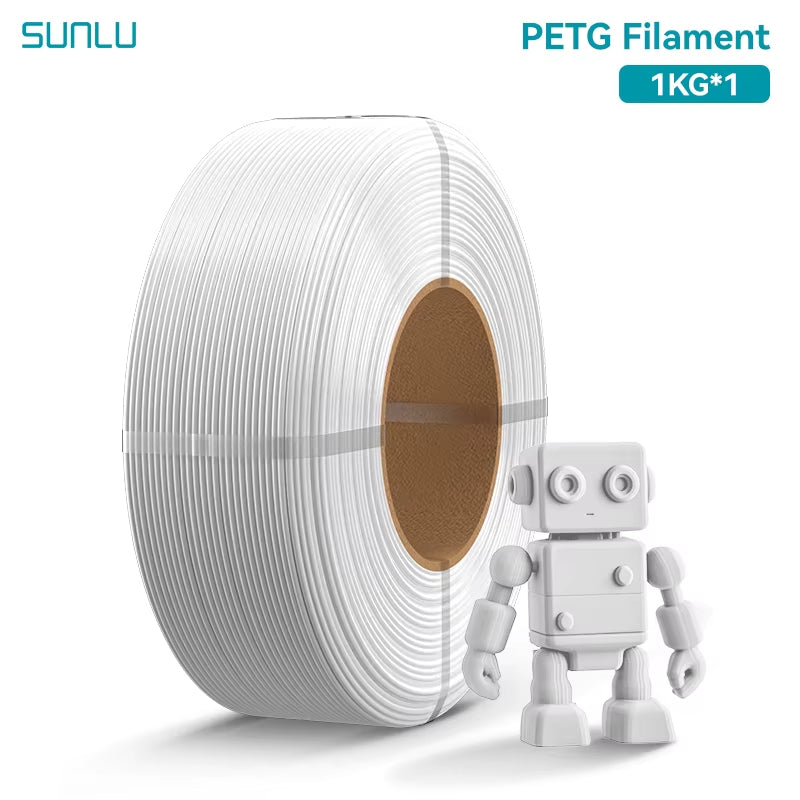 1KG PLA/PETG/PLA plus Filament 1.75Mm 1KG without Tray 3D Printer Filament for 3D Printer& 3D Pen，Refll Filament