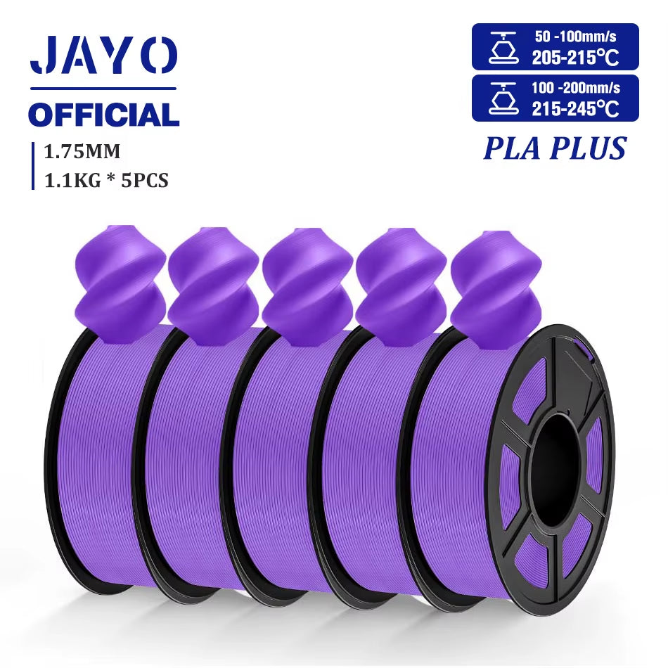 PLA plus 1.75Mm PLA+ 3D Printer Filament Neatly Wound 3D Filament PLA for FDM 3D Printer Macarone Color Materials