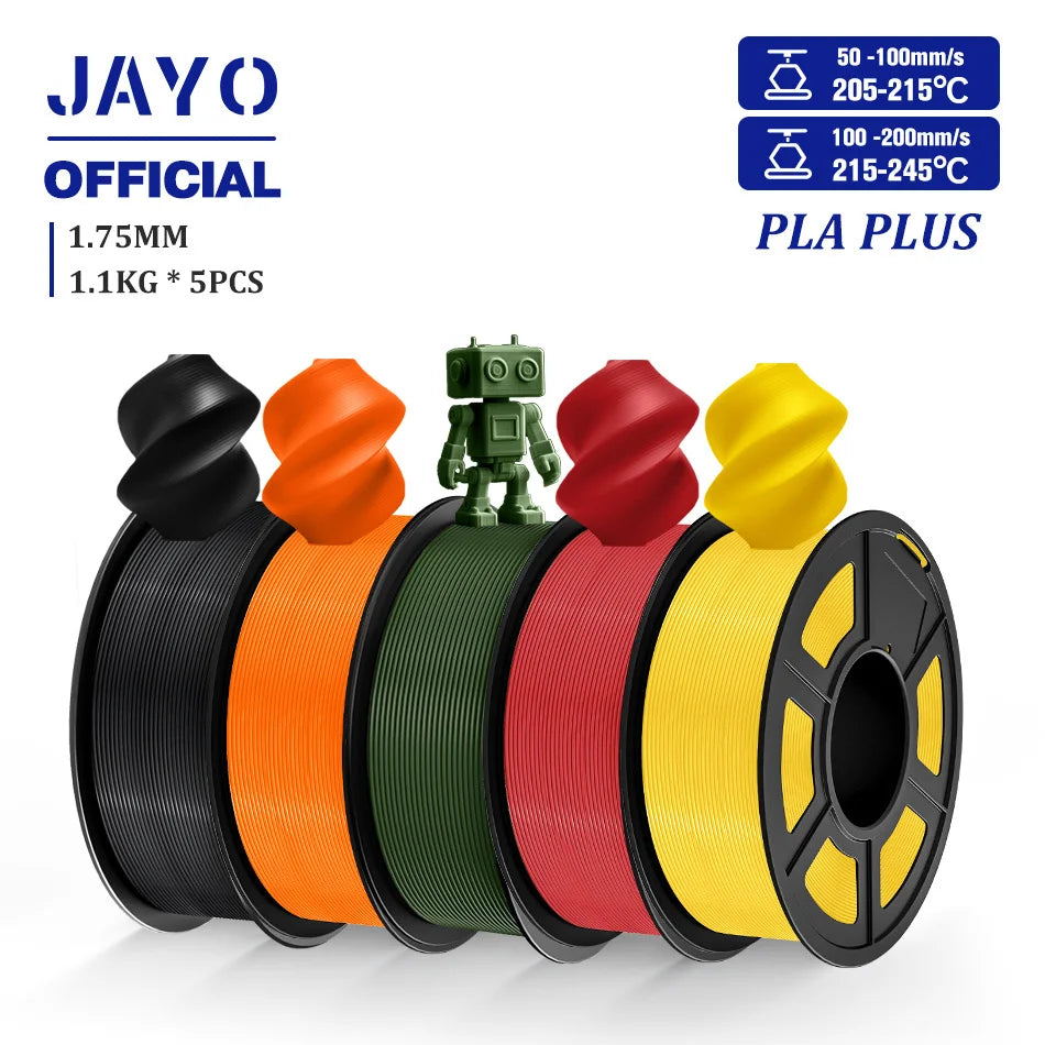 PLA plus 1.75Mm PLA+ 3D Printer Filament Neatly Wound 3D Filament PLA for FDM 3D Printer Macarone Color Materials