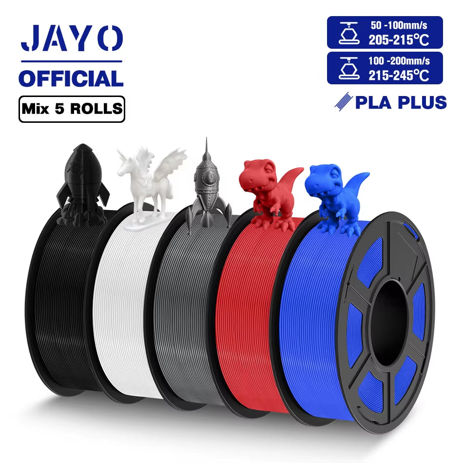 PLA plus 1.75Mm PLA+ 3D Printer Filament Neatly Wound 3D Filament PLA for FDM 3D Printer Macarone Color Materials