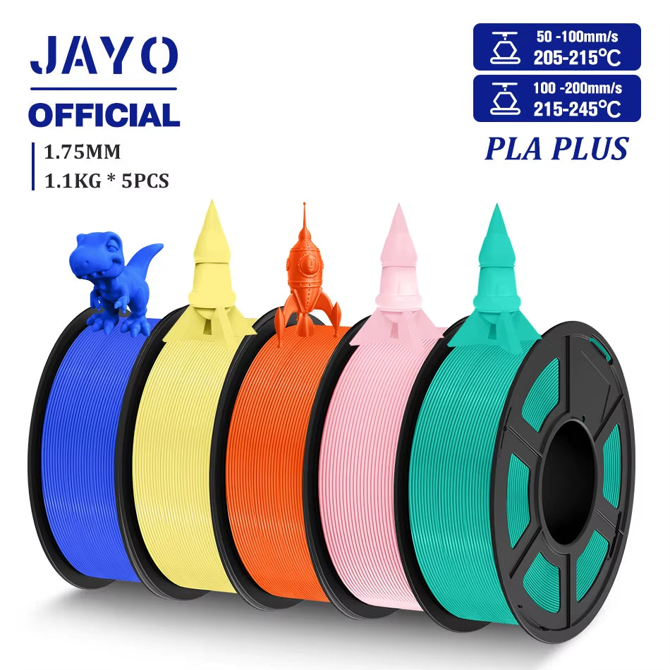 PLA plus 1.75Mm PLA+ 3D Printer Filament Neatly Wound 3D Filament PLA for FDM 3D Printer Macarone Color Materials