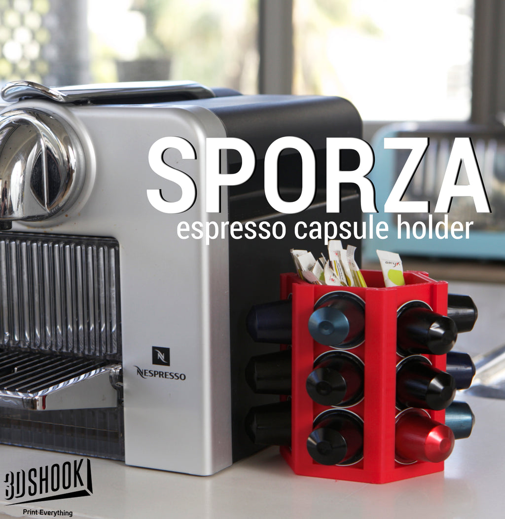 SPORZA – Kapselhalter für Espresso (kompatibel mit Nespresso*)